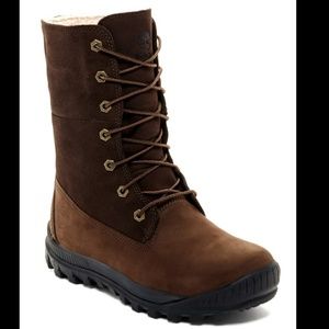 Timberland Brown Woodhaven Roll-Down Boots
